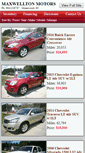 Mobile Screenshot of maxwelltonmotors.net